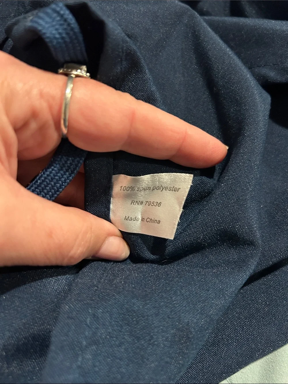 Classic Navy Cooking Apron - Unbranded